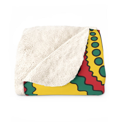 Cameroon Retro Paisley Blanket Throw