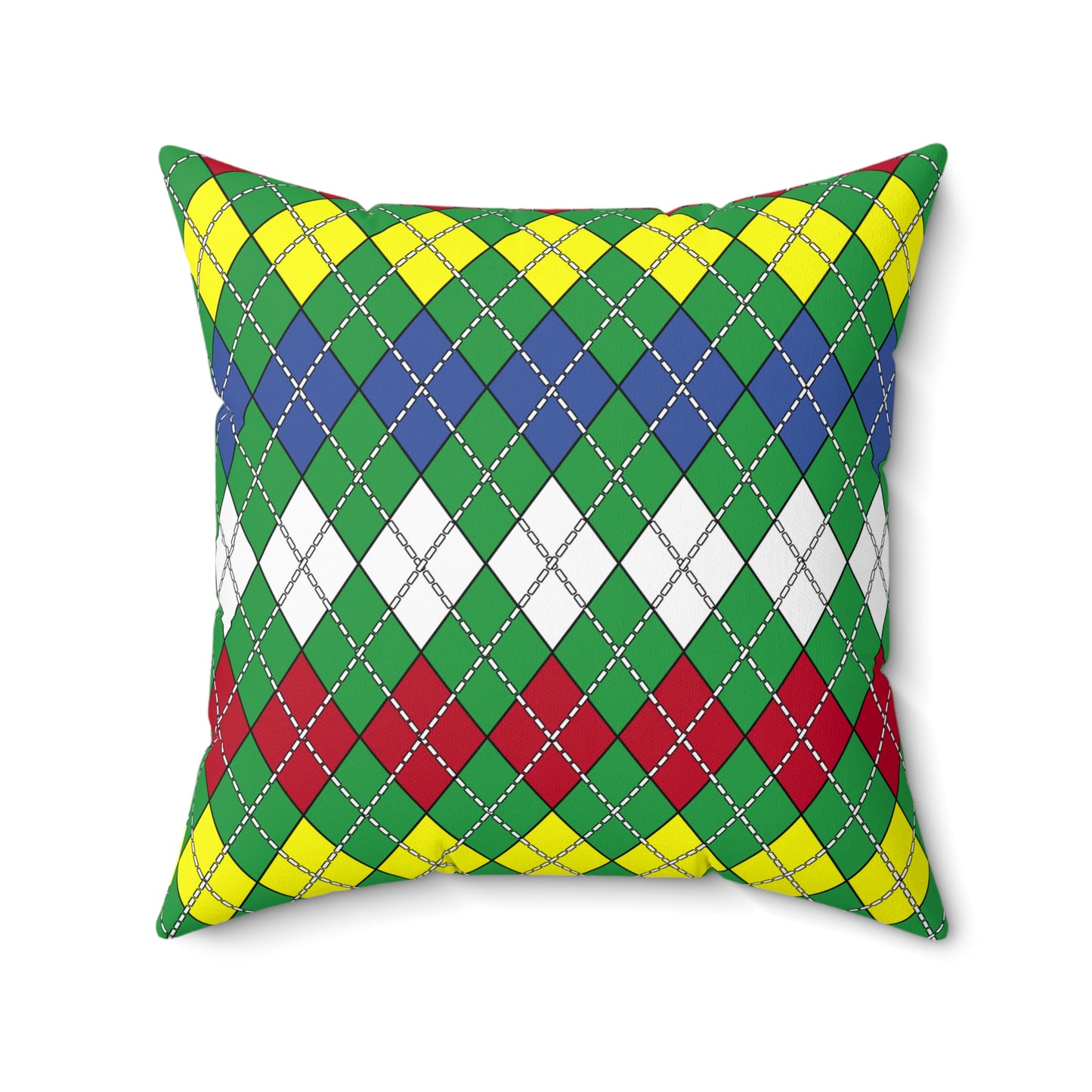 Comoros Retro Argyle Cushion Pillow