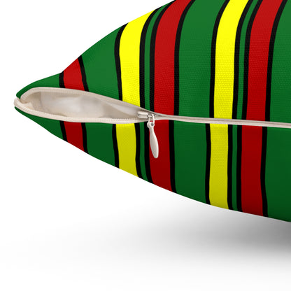 Senegal Retro Stripes Cushion Pillow