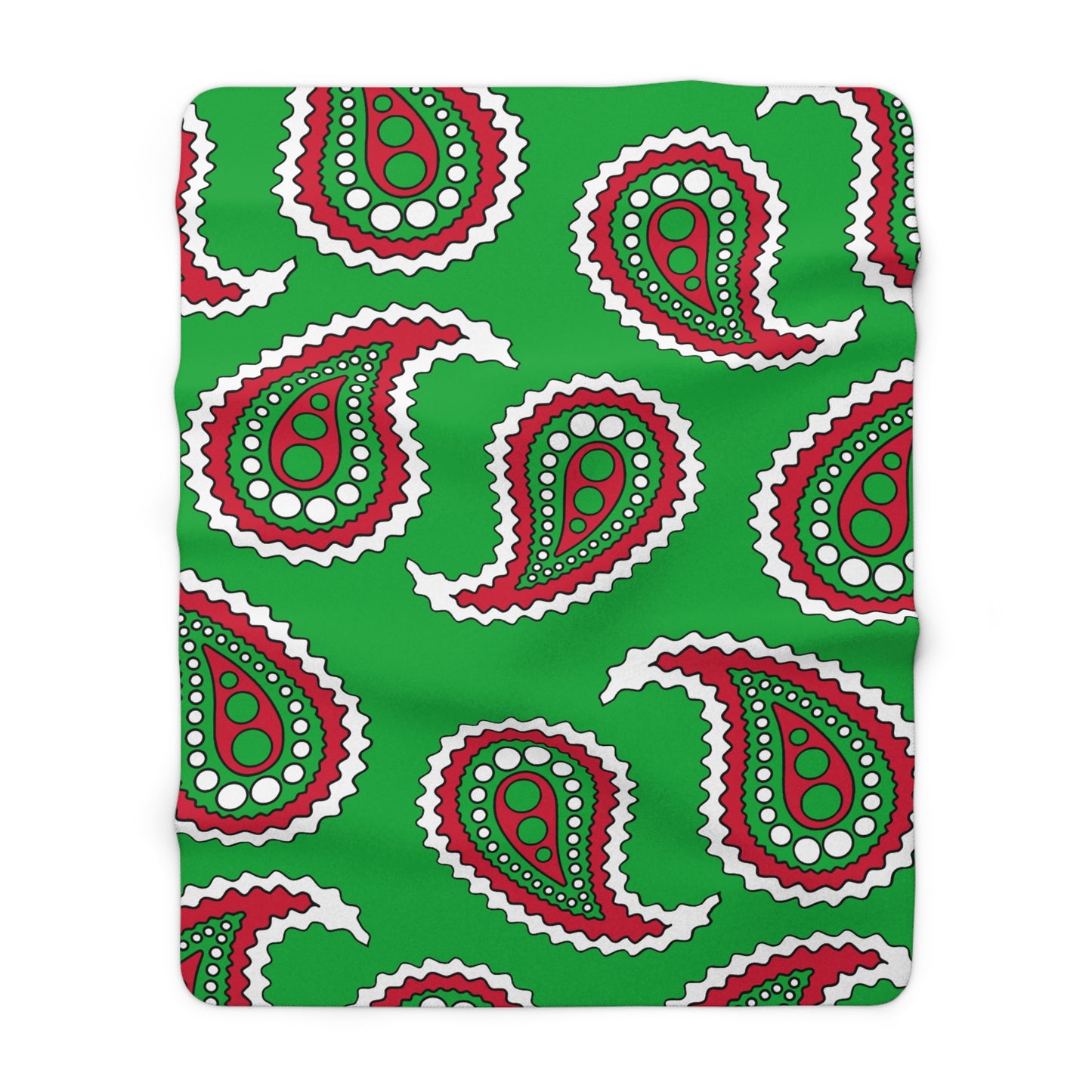 Wales Retro Paisley Blanket Throw