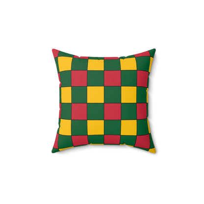 Mauritania Retro Check Cushion Pillow