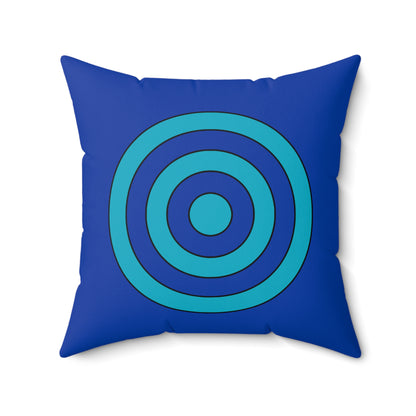 Pacific Islands Retro Target Cushion Pillow