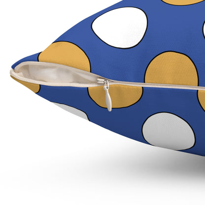 Marshall Islands Retro Polka Dots Cushion Pillow
