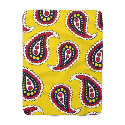 Niue Retro Paisley Blanket Throw