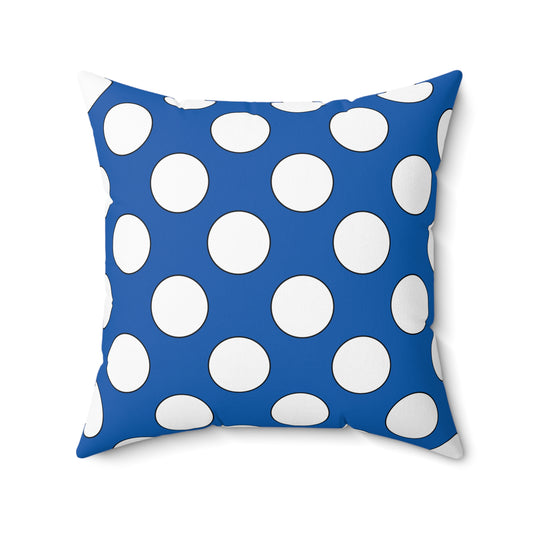 Greece Retro Polka Dots Cushion Pillow