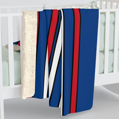 Belize Retro Stripes Blanket Throw