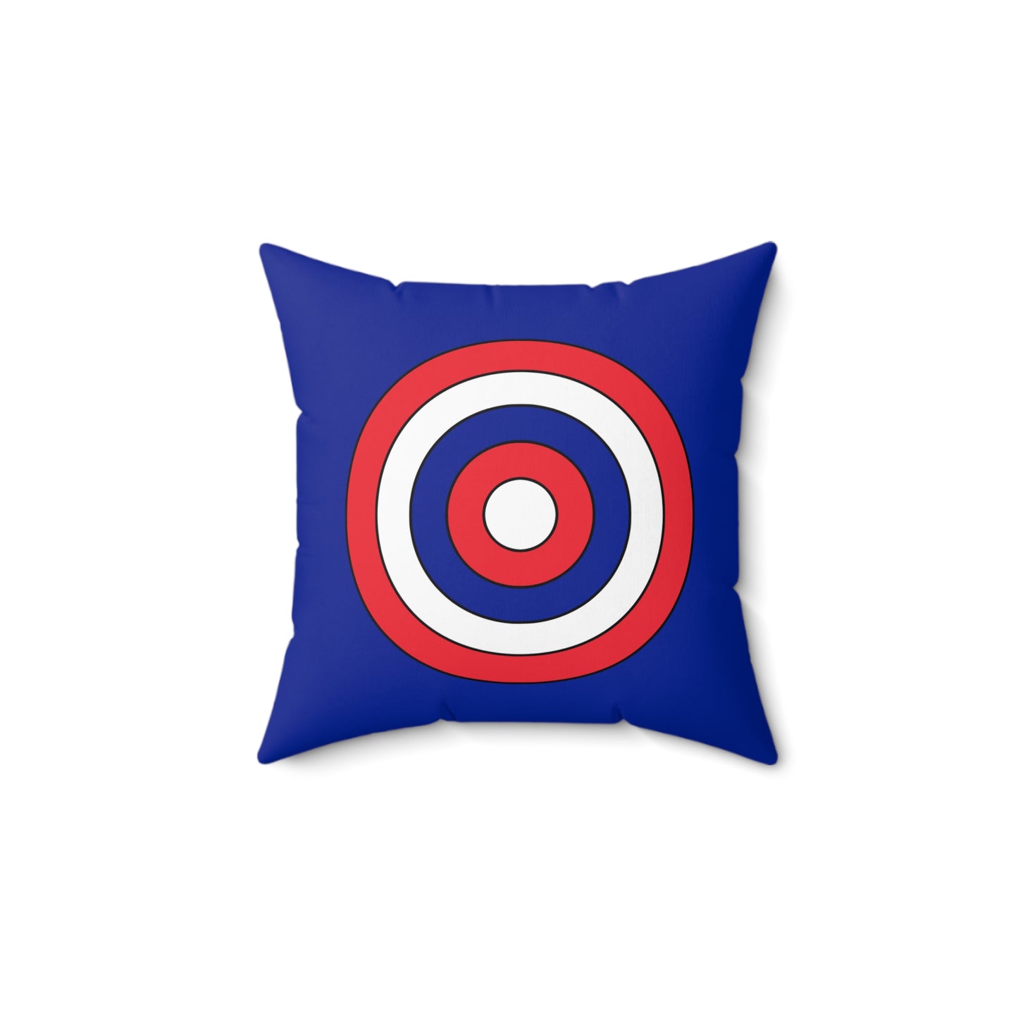 Sint Maarten Retro Target Cushion Pillow