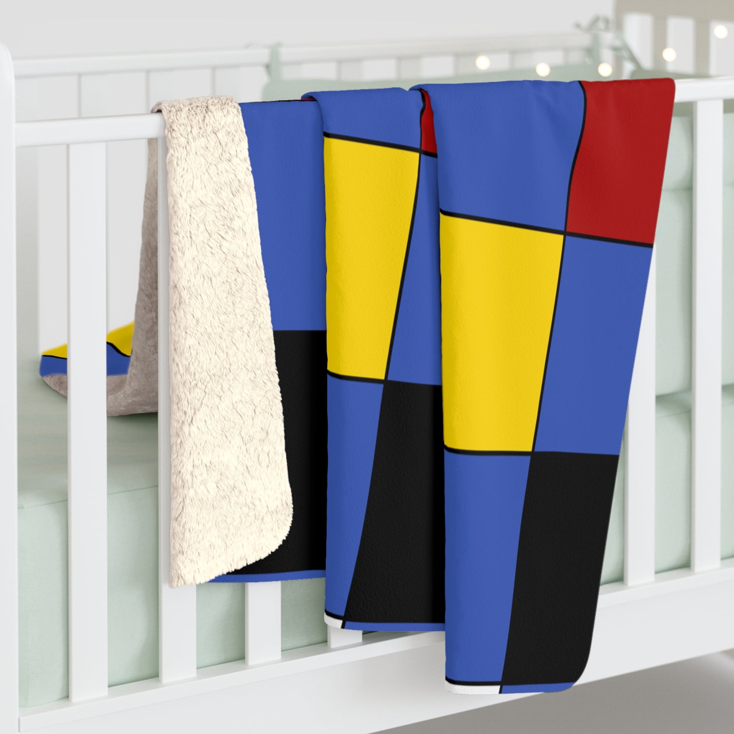 Eswatini Retro Check Blanket Throw