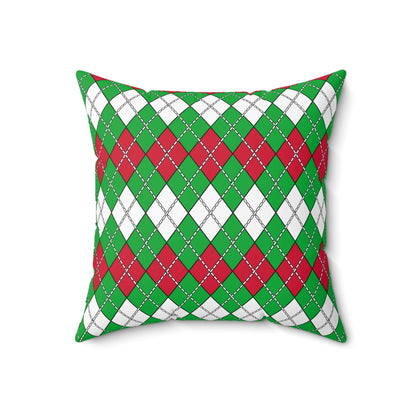 Wales Retro Argyle Cushion Pillow