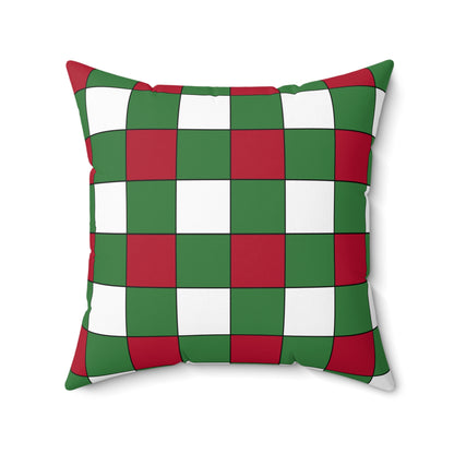 Suriname Retro Check Cushion Pillow