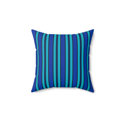 Pacific Islands Retro Stripes Cushion Pillow