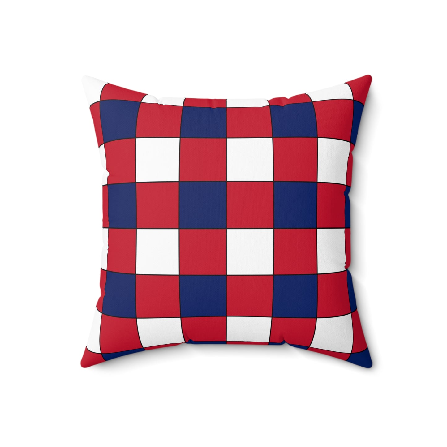 United Kingdom (UK) Retro Check Cushion Pillow