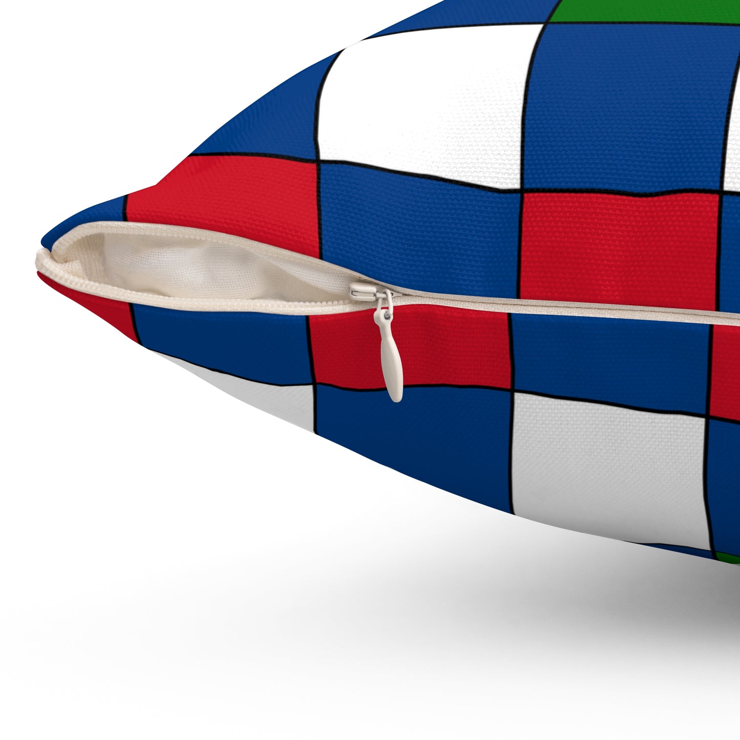Belize Retro Check Cushion Pillow