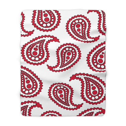 Greenland Retro Paisley Blanket Throw