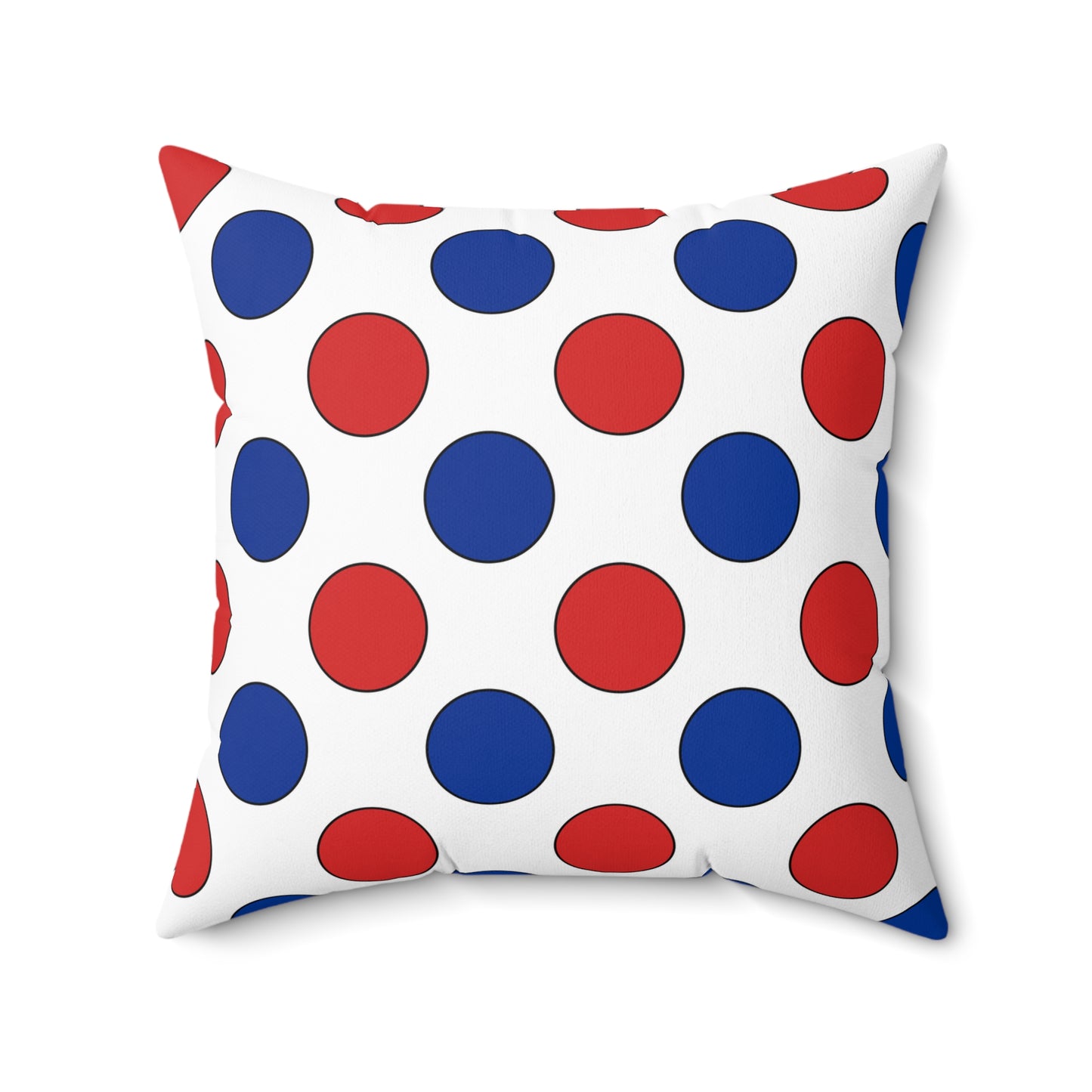 Faroe Islands Retro Polka Dots Cushion Pillow
