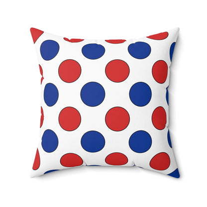 Faroe Islands Retro Polka Dots Cushion Pillow
