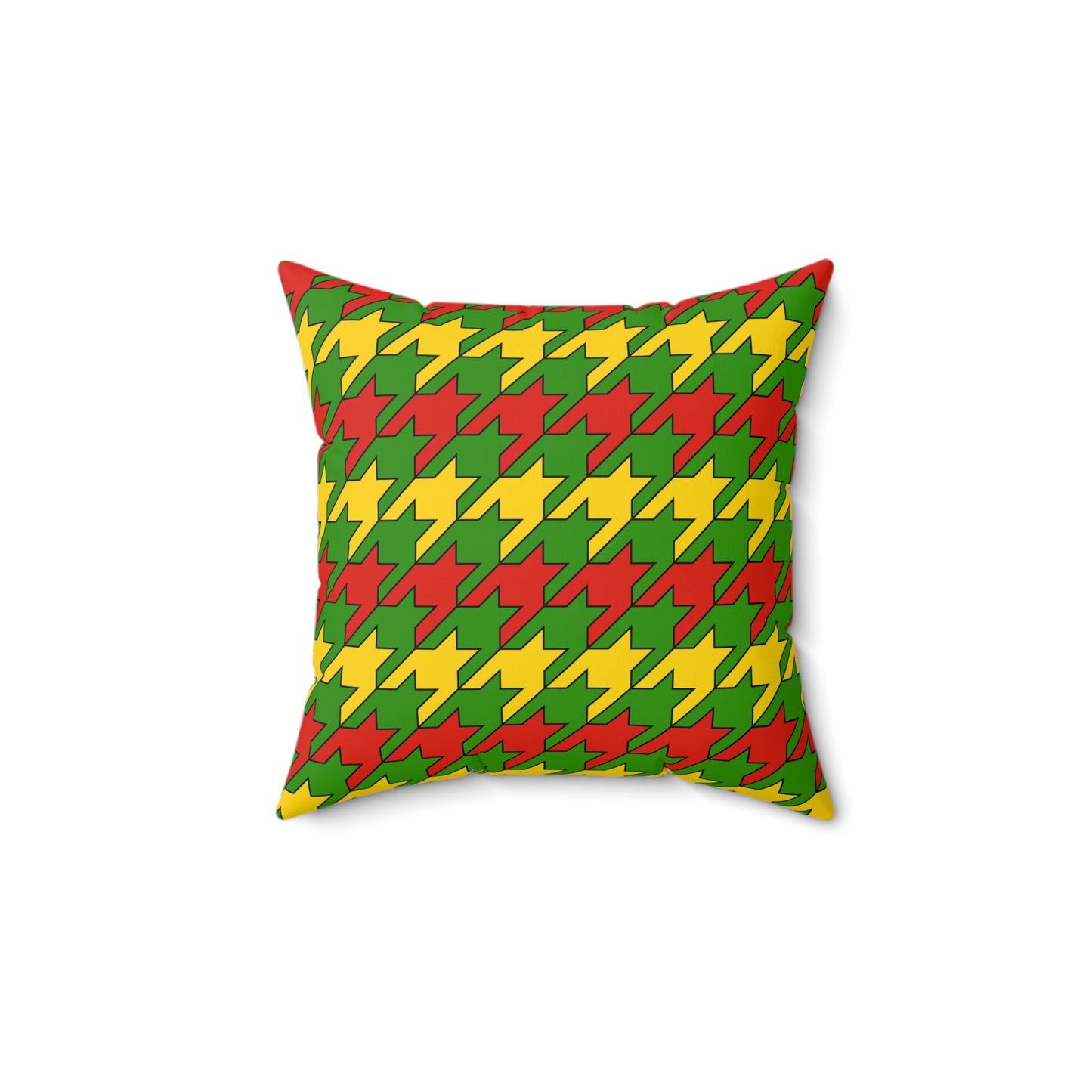 Benin Retro Houndstooth Cushion Pillow