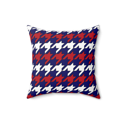 American Samoa Retro Houndstooth Cushion Pillow