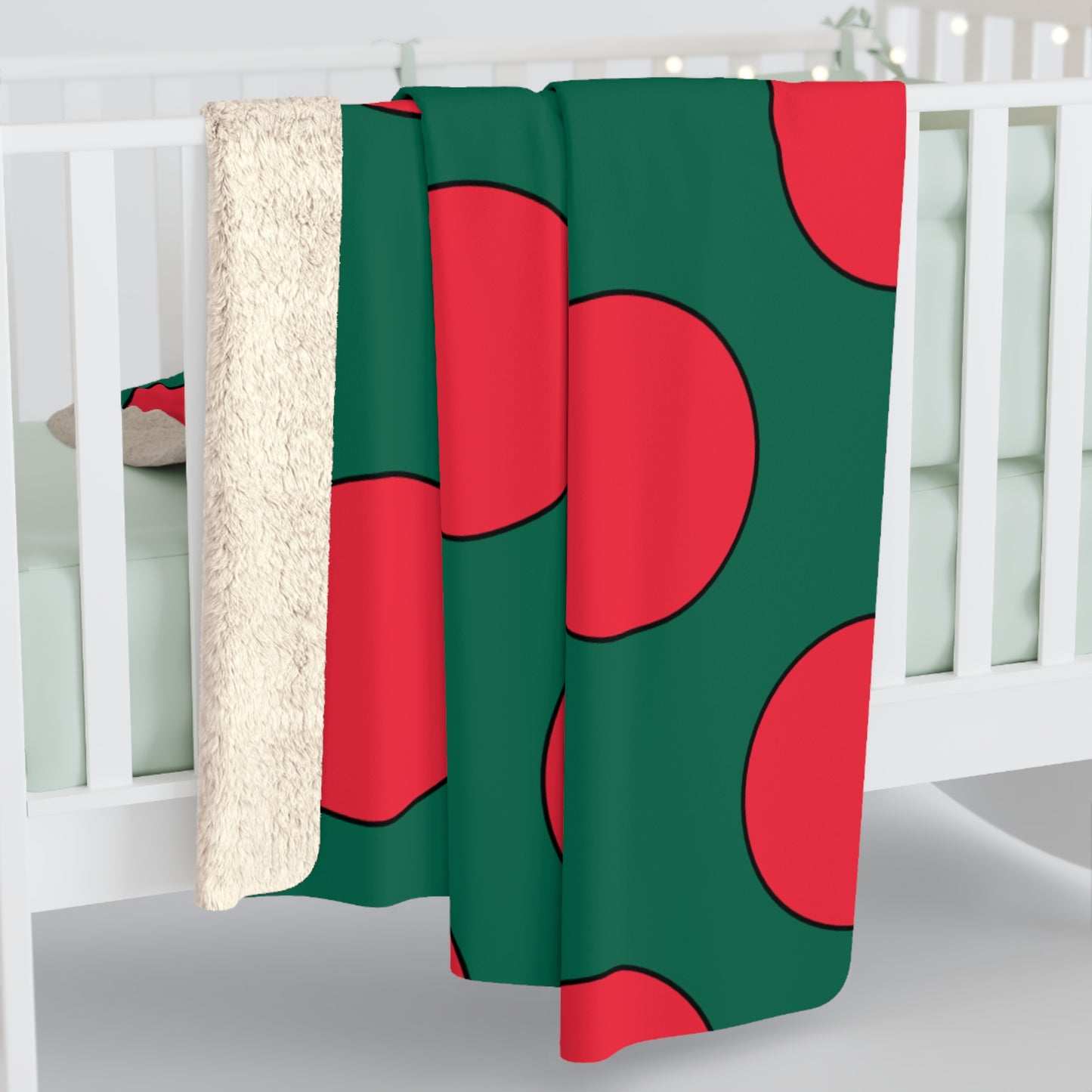 Bangladesh Retro Polka Dots Blanket Throw