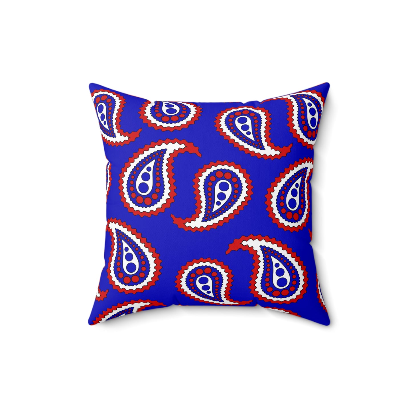 Slovenia Retro Paisley Cushion Pillow