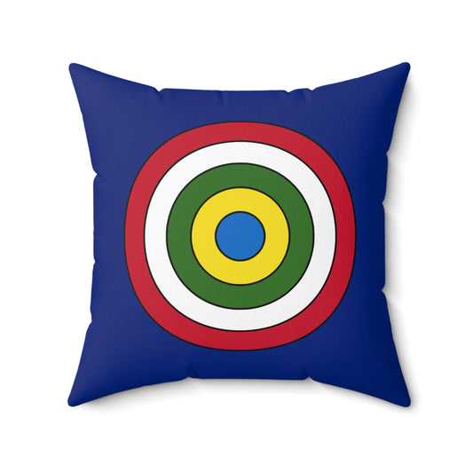 Pitcairn Retro Target Cushion Pillow