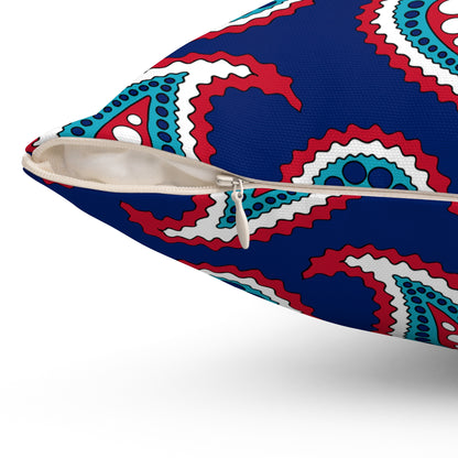 Montserrat Retro Paisley Cushion Pillow
