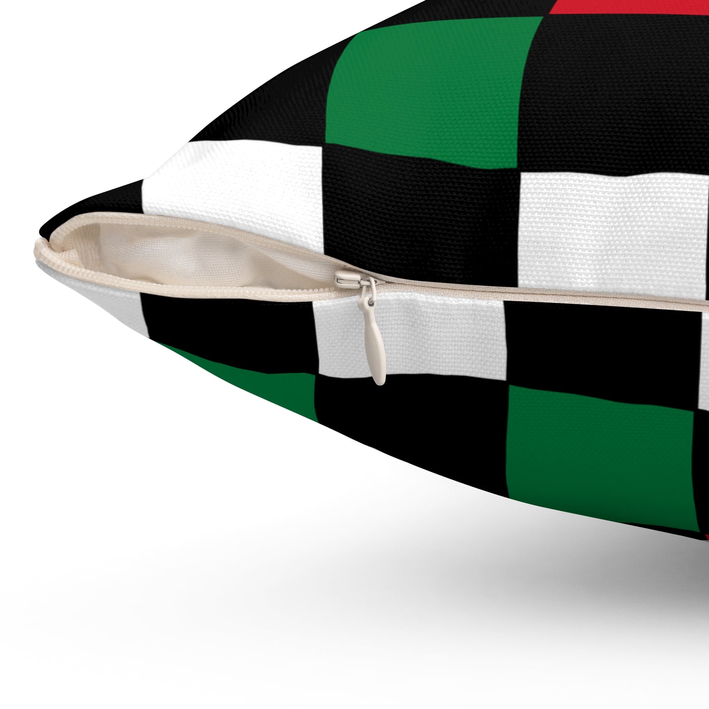 Syria Retro Check Cushion Pillow