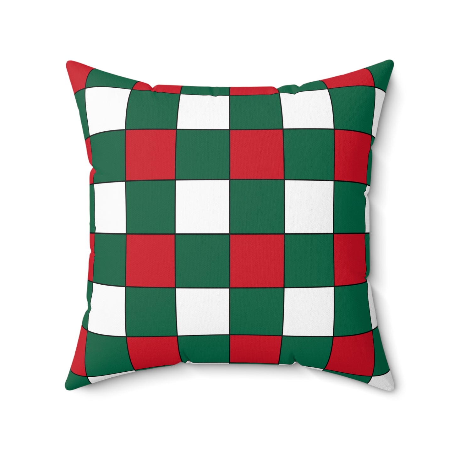 Mexico Retro Check Cushion Pillow