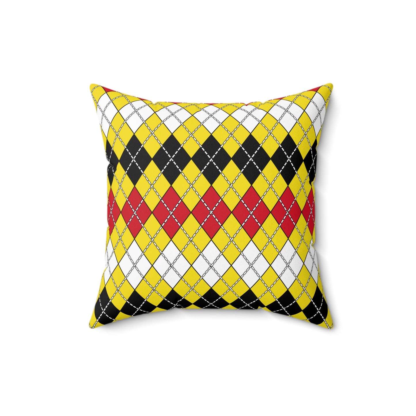 Brunei Darussalam Retro Argyle Cushion Pillow