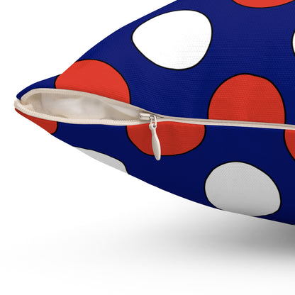 Cabo Verde Retro Polka Dots Cushion Pillow