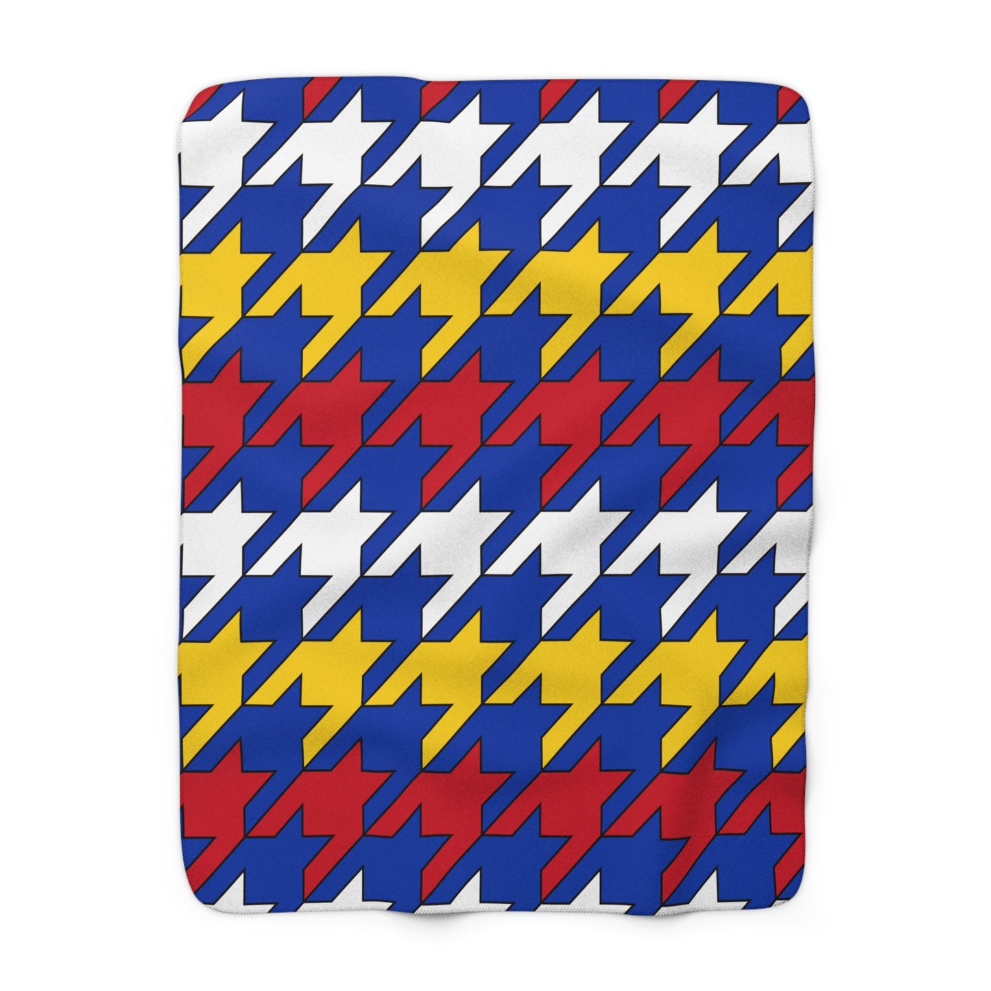 Philippines Retro Houndstooth Blanket Throw