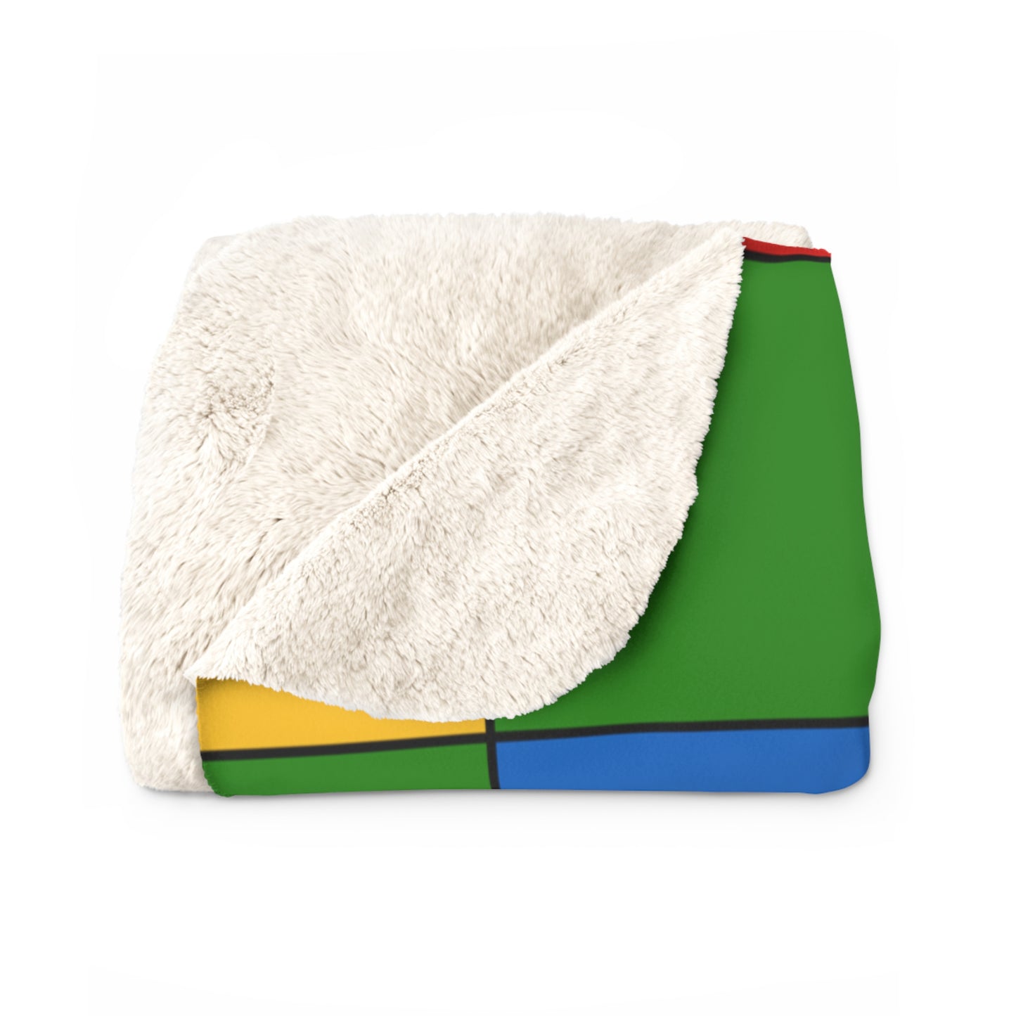 Ethiopia Retro Check Blanket Throw