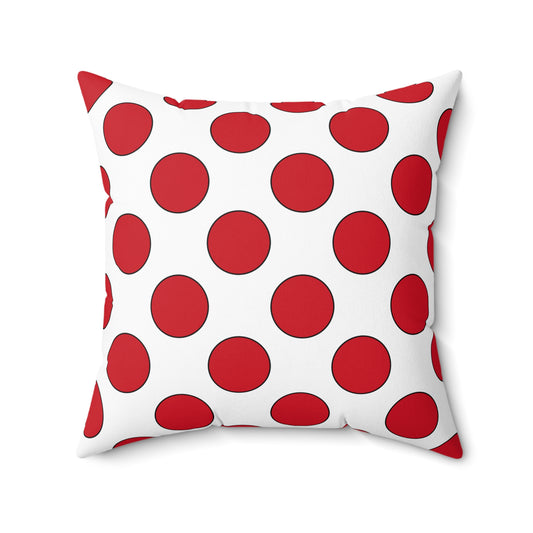 England Retro Polka Dots Cushion Pillow