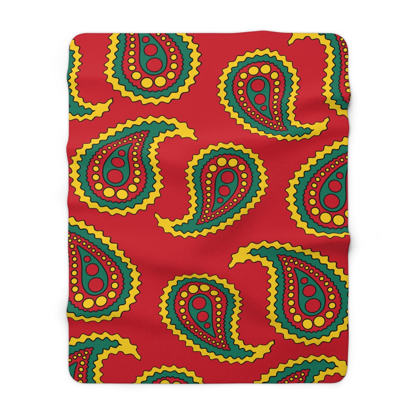 Grenada Retro Paisley Blanket Throw