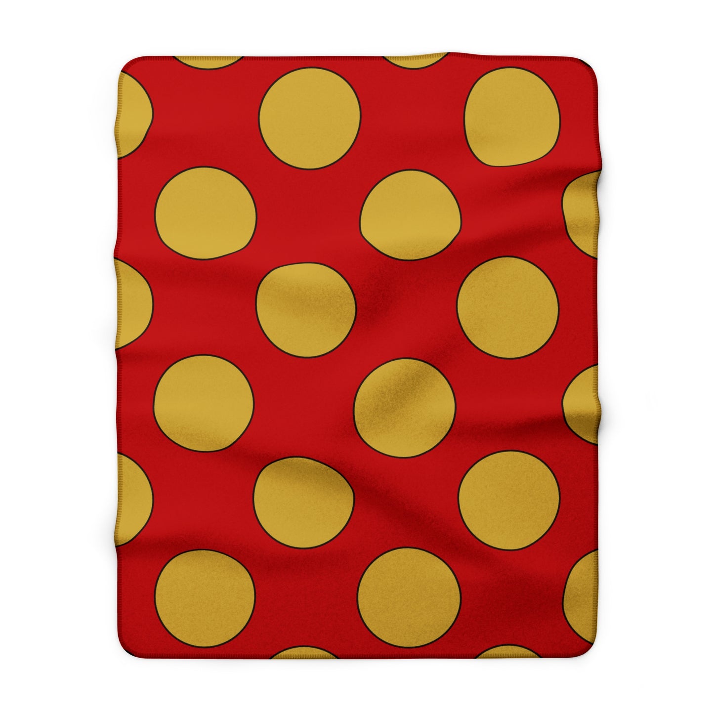 Montenegro Retro Polka Dots Blanket Throw