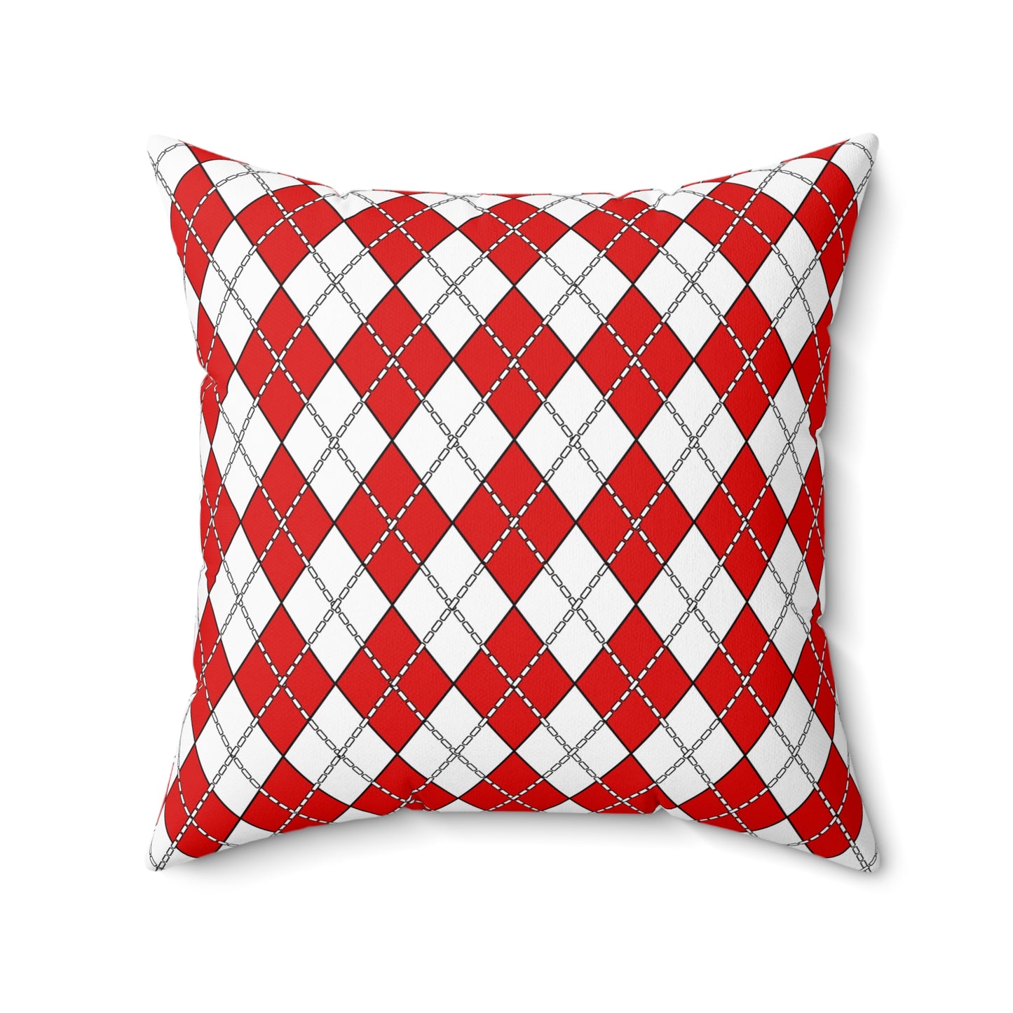 Singapore Retro Argyle Cushion Pillow