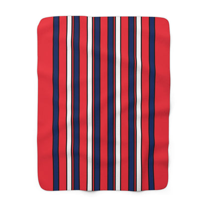 Norway Retro Stripes Blanket Throw