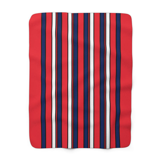 Norway Retro Stripes Blanket Throw