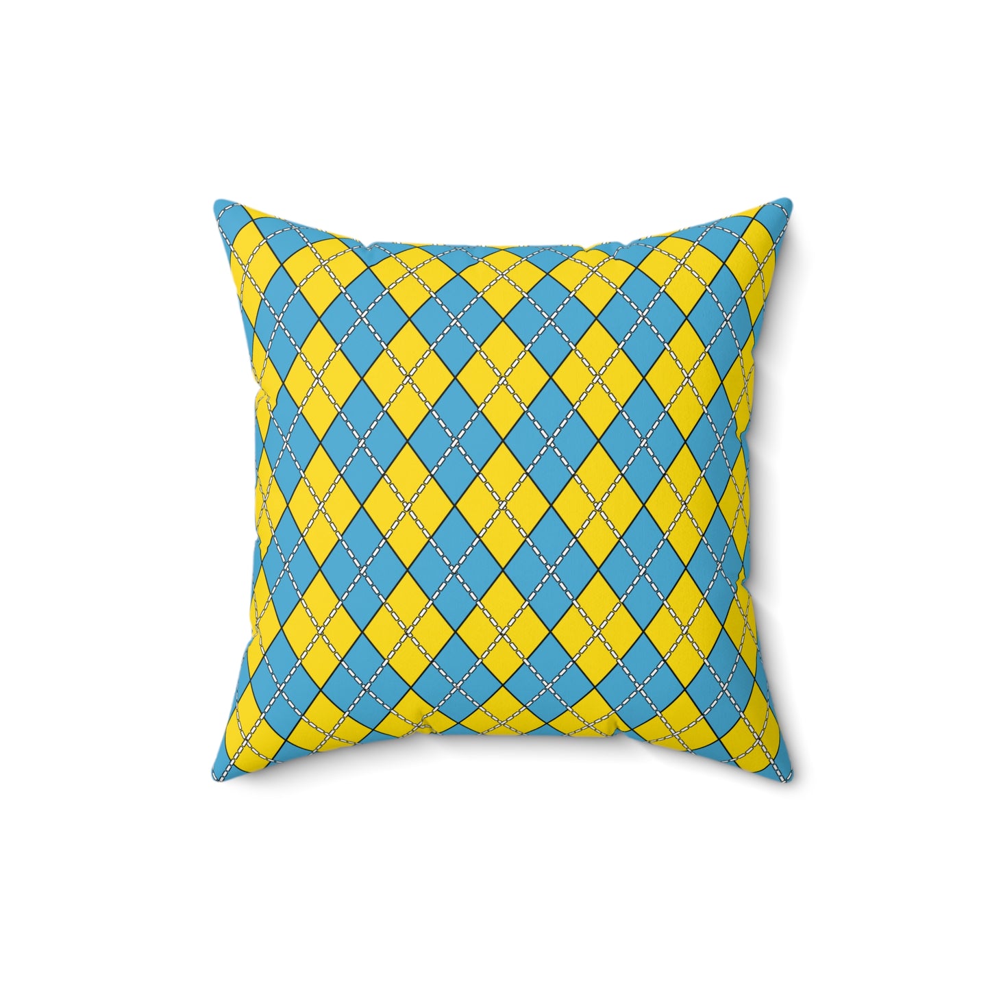 Palau Retro Argyle Cushion Pillow