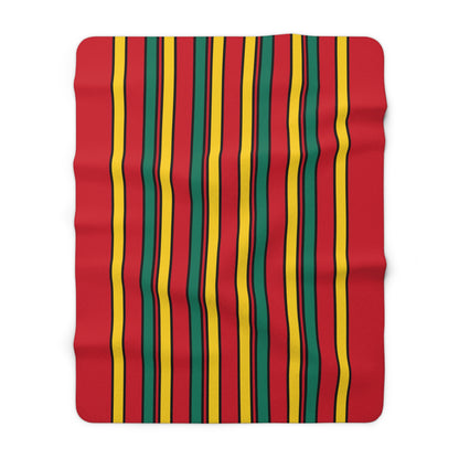 Grenada Retro Stripes Blanket Throw