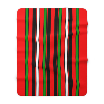 Jordan Retro Stripes Blanket Throw