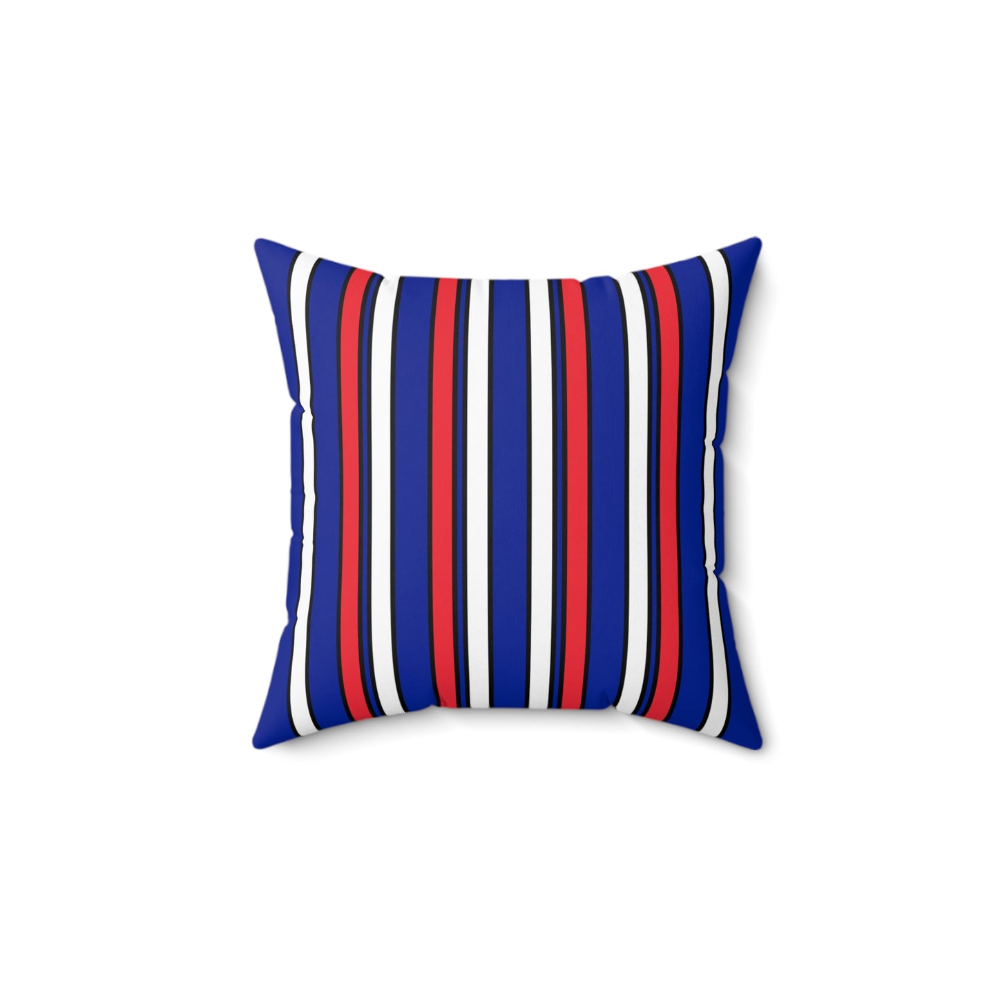 French Southern Territories Retro Stripes Cushion Pillow
