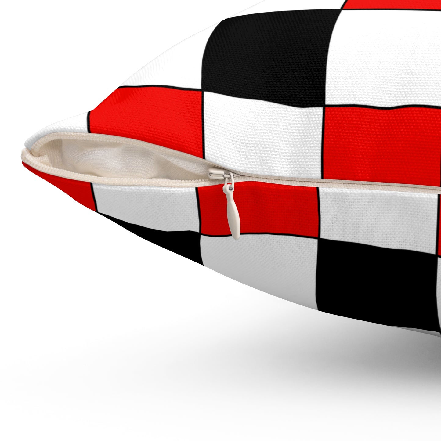 Yemen Retro Check Cushion Pillow
