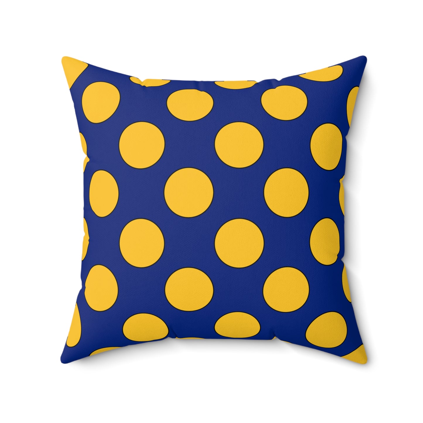 Barbados Retro Polka Dots Cushion Pillow