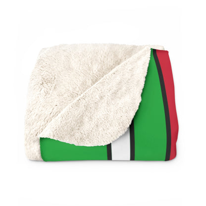 Wales Retro Stripes Blanket Throw