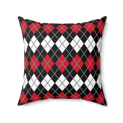 Iraq Retro Argyle Cushion Pillow