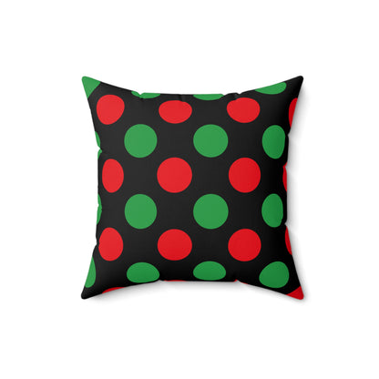 Libya Retro Polka Dots Cushion Pillow