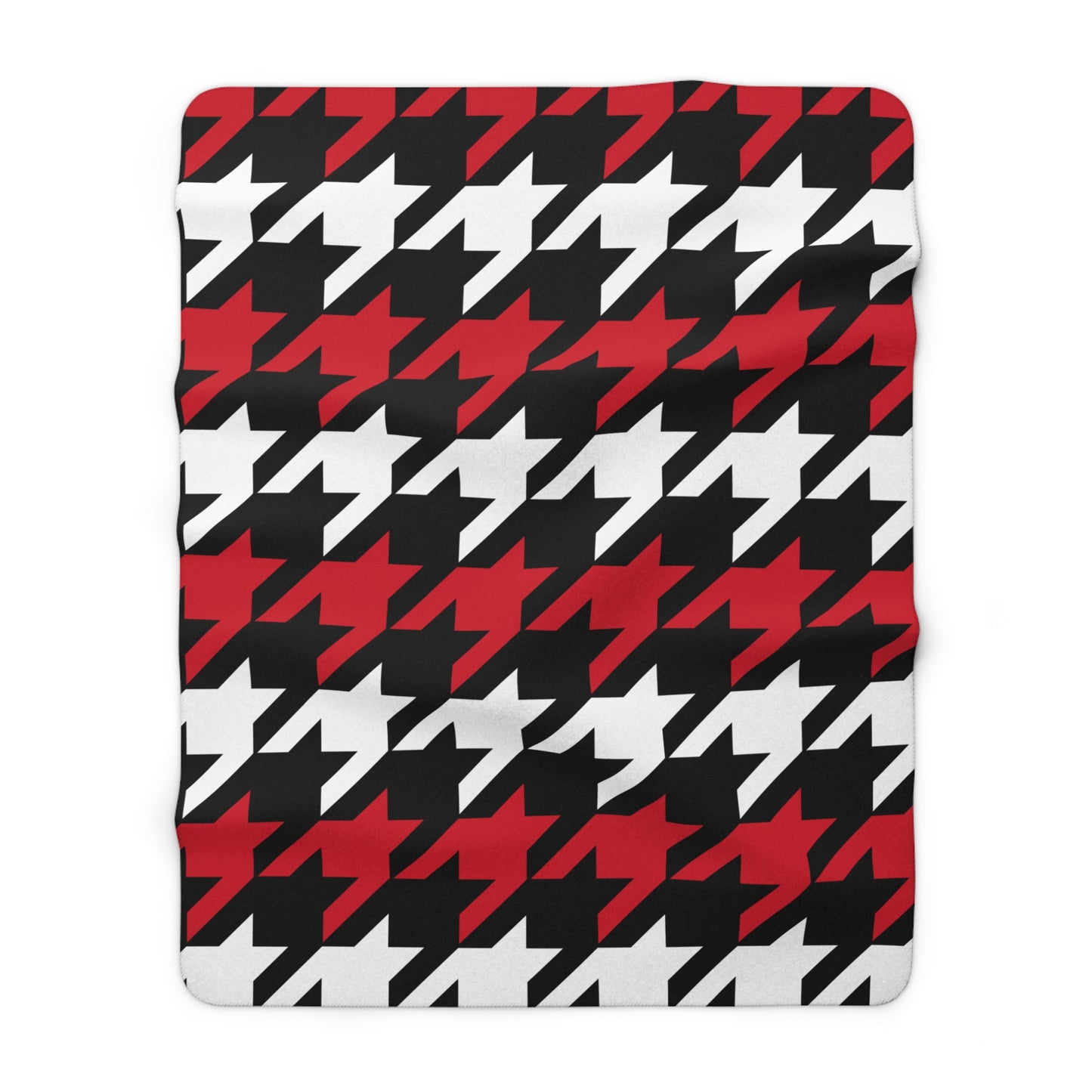 Iraq Retro Houndstooth Blanket Throw