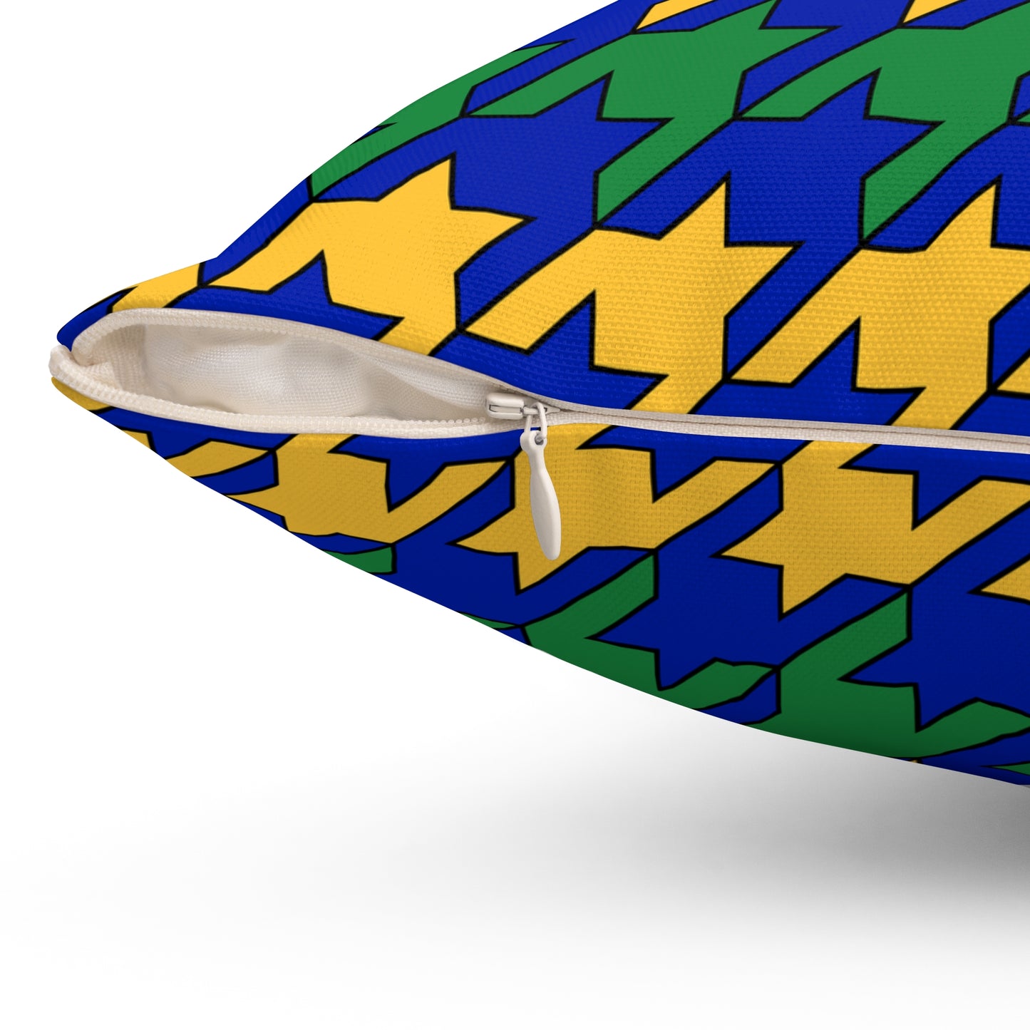 Christmas Island Retro Houndstooth Cushion Pillow