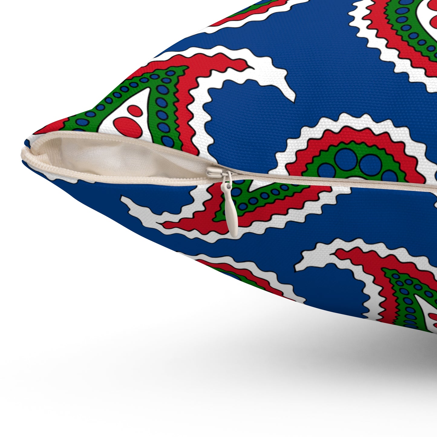 Belize Retro Paisley Cushion Pillow